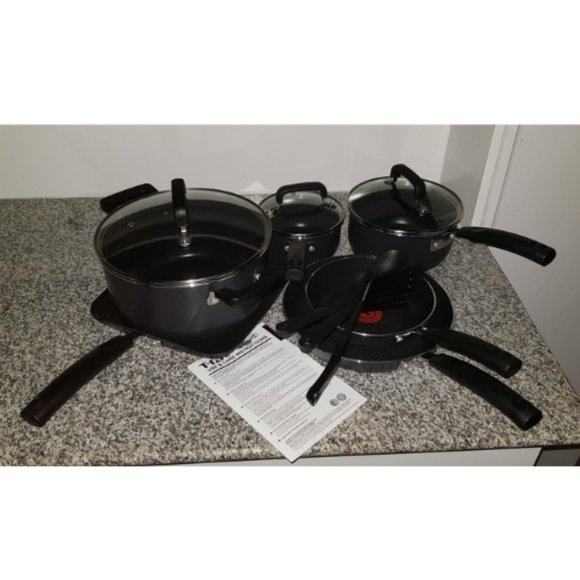 Nonstick Black Dishwasher Safe 12 Piece Pots and Pans Set - Picture 8 of 8
